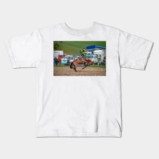 RODEOS, HORSES, COWBOYS Kids T-Shirt